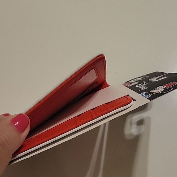 PASSPORT DISNEY WALLET CARD COVER HOLDER TRAVEL MICKEY MINNIE MOUSE GIFT NEW NWT - Picture 2 of 3